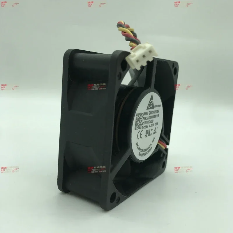 Delta QFR0624GH DC 24 В 0 21 А 60x60x25 мм 3-проводной охлаждающий вентилятор для сервера