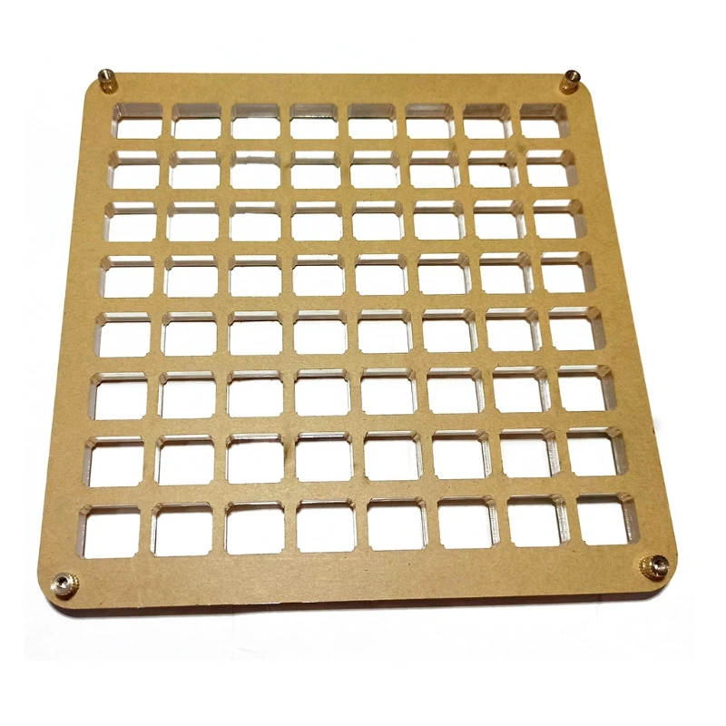 

36 /49 /64 holes Transparent Acrylic Switch Tester Base Plate For MX Switch