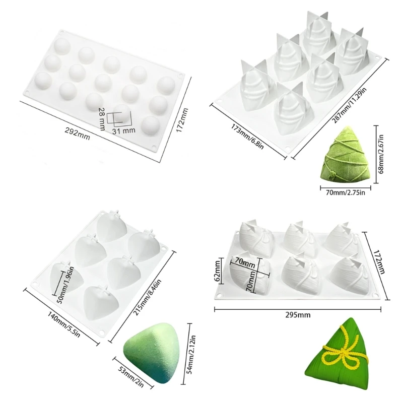 Инновационный 6 чашек Zongzi Maker привлекательный инструмент для выпечки десертов