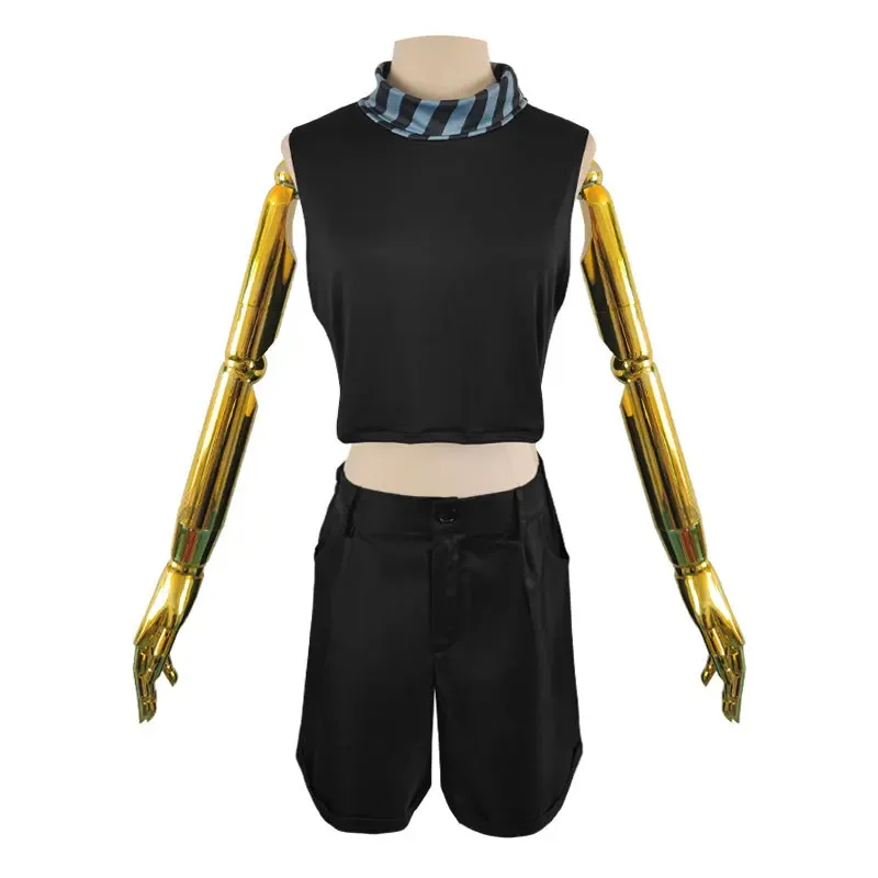 junt84 ID: INVADED Koharu Hondo Косплей Костюм Куртка Плащ с капюшоном Шляпа Аниме Униформа для