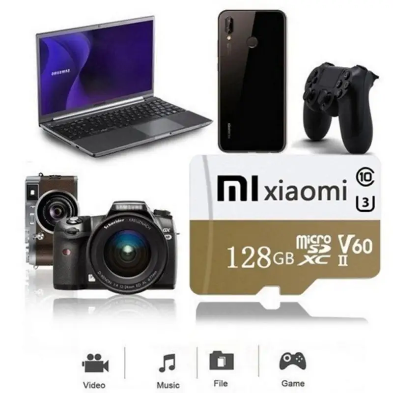 Micro TF SD карта памяти XIAOMI класс 10 512 ГБ 128 32 64 256 |