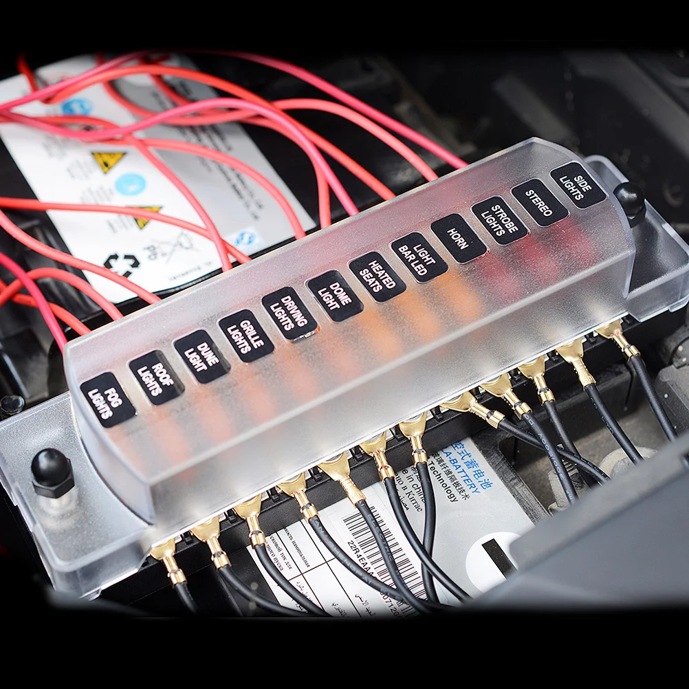 

Car Fuse Box Stand Plastic Junction Sticker Pp×70 Stickers Holder