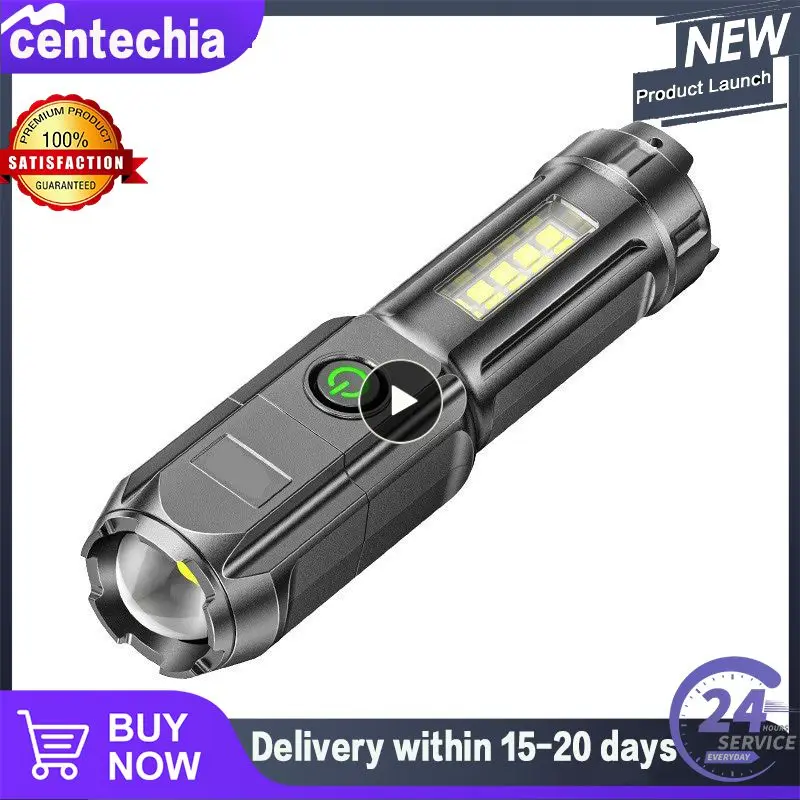 

Flashlight Portable Spotlight Outdoor Lighting Lamp Focusing Flashlight Lighting Flashlight Led Rechargeable Telescopic