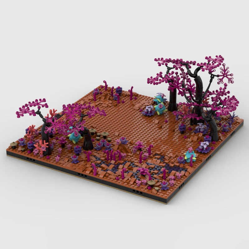 1204 шт. набор дисплеев Moc Diorama совместимый 75354 оружие корабля строительные блоки