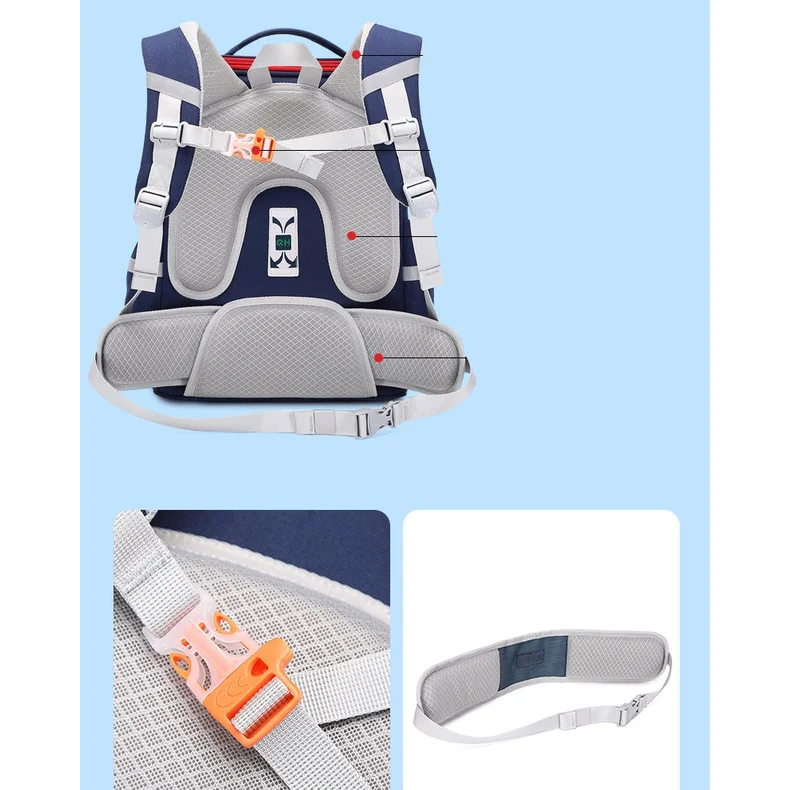 Primary Girl Boy British Style Large Capacity Backpacks for Students 2022 New Children 6-12 Years Old Simple Fashion Schoolbags