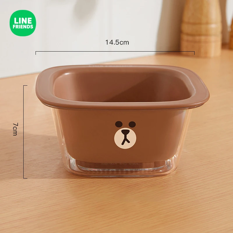 Линия друзья Мультяшные коричневые Салли кухонные фрукты и овощи двухслойная