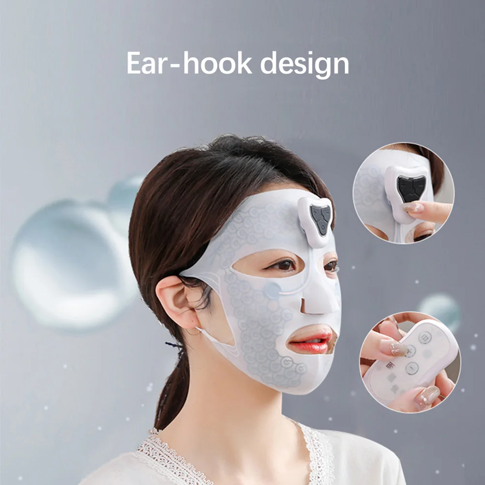 

Face Lifting Mask Remote Control Silicone Face Lift Mask Anti-Wrinkles Skin Tightening Firming Skin Care Device