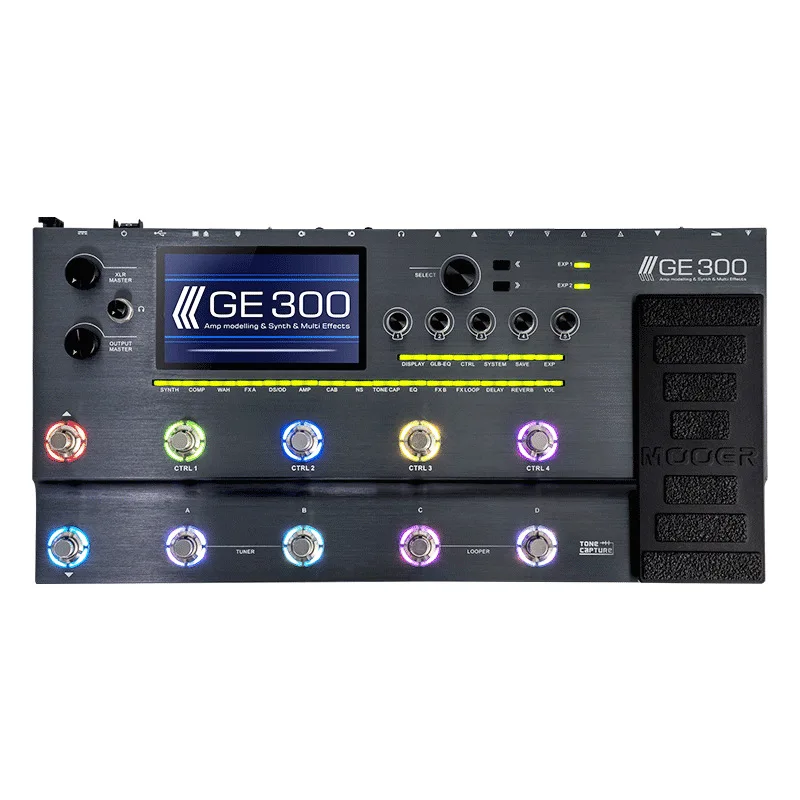 

Multi Guitar effects pedal mooer ge300 for electric guitarra Stringed Instruments Parts & Accessories