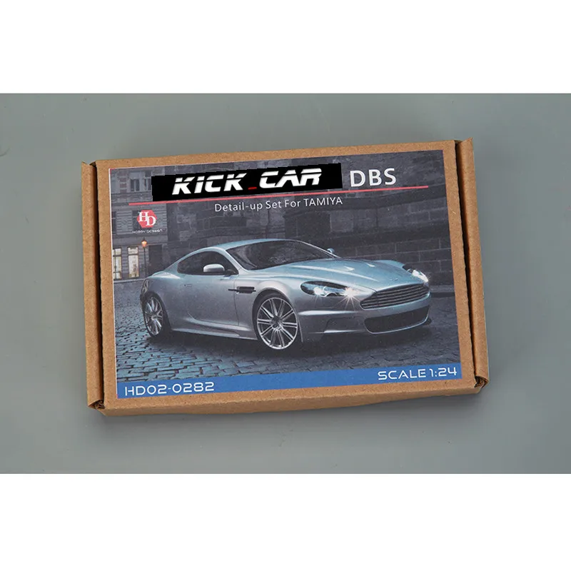 

Hobby Design HD02-0282 1/24 Martin DBS Detail-up Set Metal Model Car Modifications Hand Made Model Set For Tamiya（PE+Resin）