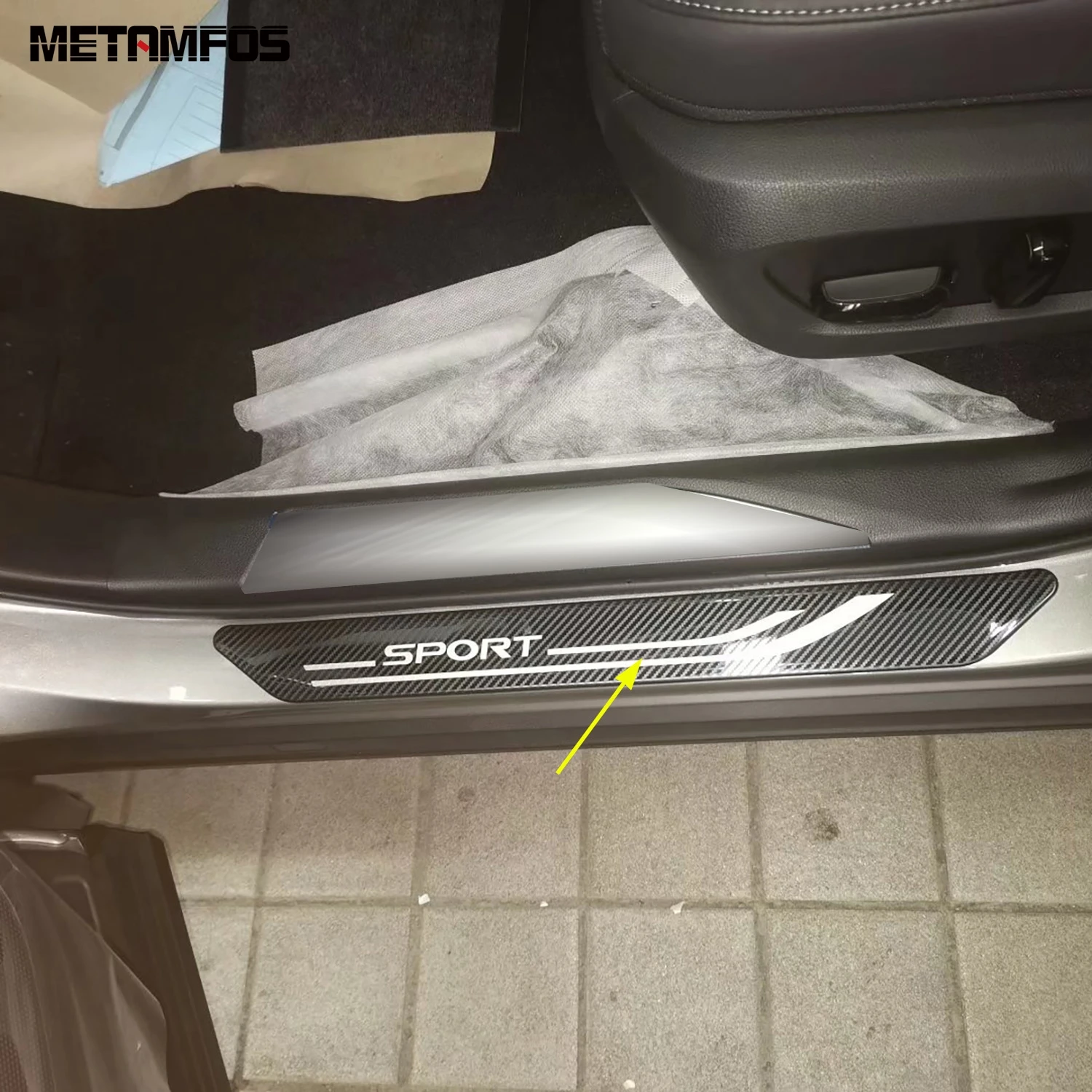 

Защита порога двери для Lexus NX 250 350 350H 450H 2021 2022