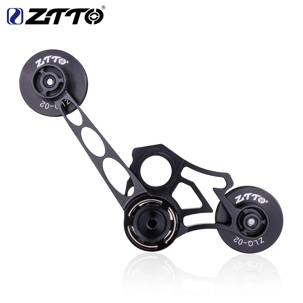 

ZTTO Folding Bike Chain Guide CNC Wheel Pulley Chain Protector Rear Derailleur Chain Stabilizer Presser Bicycle Chain Tensioner