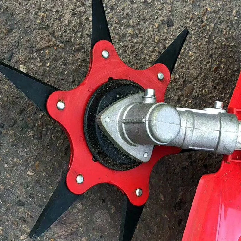 6 лезвий головка резака триммер для травы щетка режущая садовый