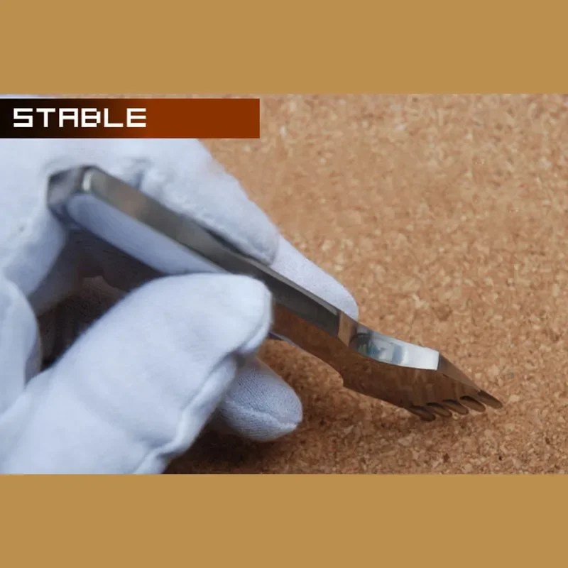 Профессиональные Кожевенные ремесла захватывающие железные отверстия штампы