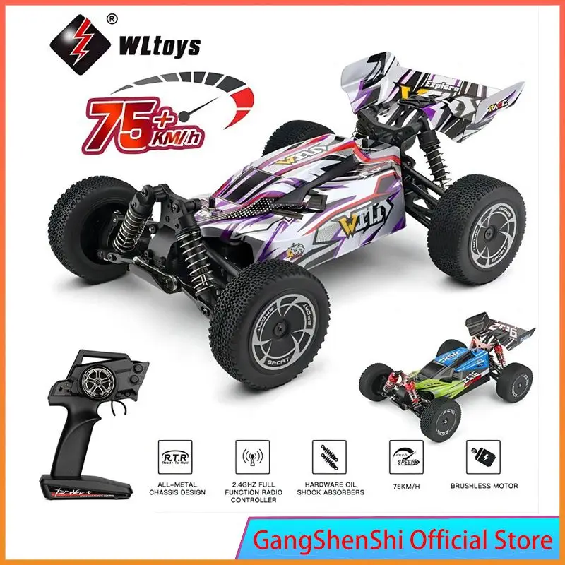 WLtoys 144016 быстрые радиоуправляемые автомобили 35 км/ч или 75 1/14 внедорожник 4WD Дрифт