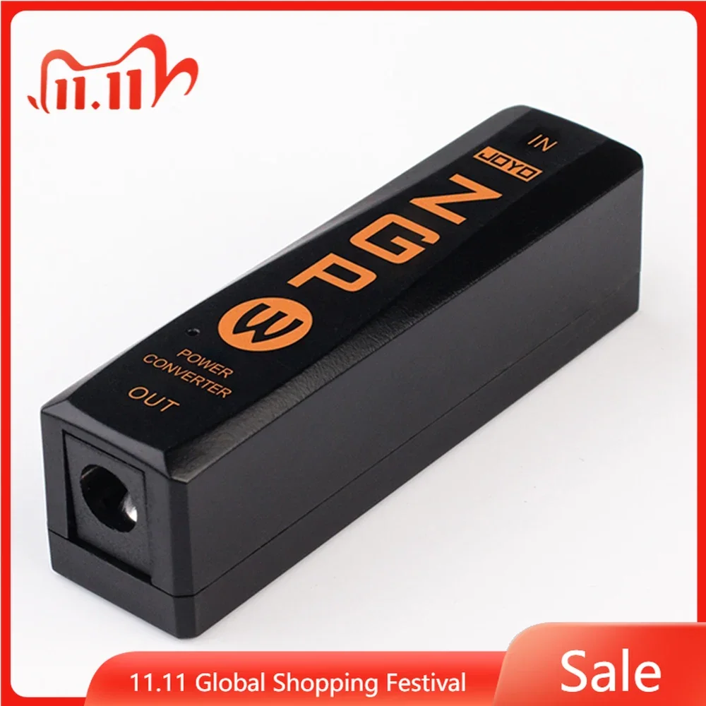 

JOYO Power Converter For Guitar Power Supply Digital Guitar Effect Pedal JP-06W Power Converter DC 9V 400mA Guitar Bass Parts