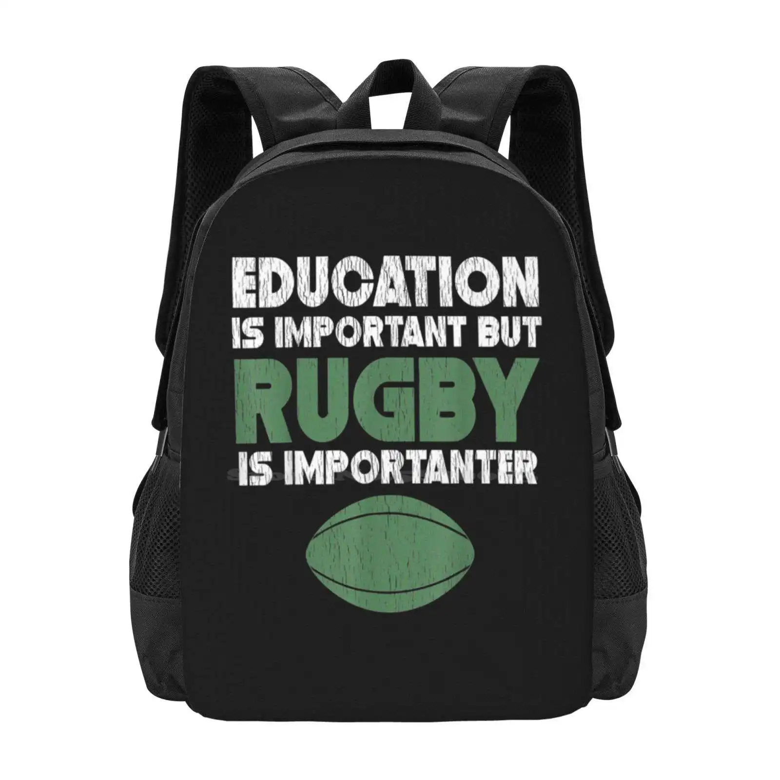 

Is Important But Rugby Is Importanter Hot Sale Backpack Fashion Bags Is Important But Rugby Is Importanter Rugby Is But