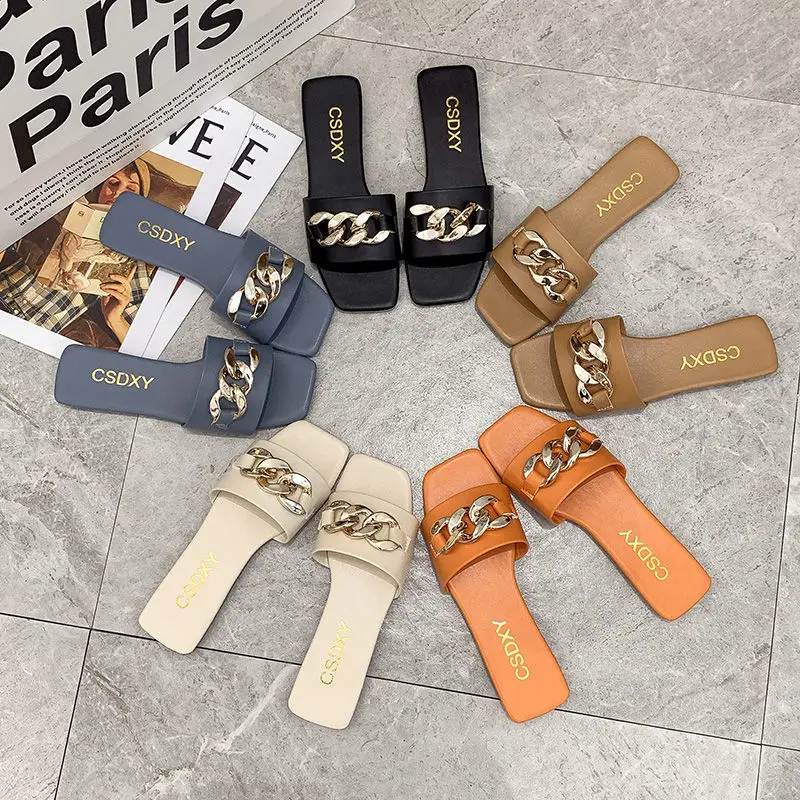 

Женские универсальные шлепанцы Muller, пляжная обувь, полутапочки в Корейском стиле, сандалии, Уличная обувь, весна 2022