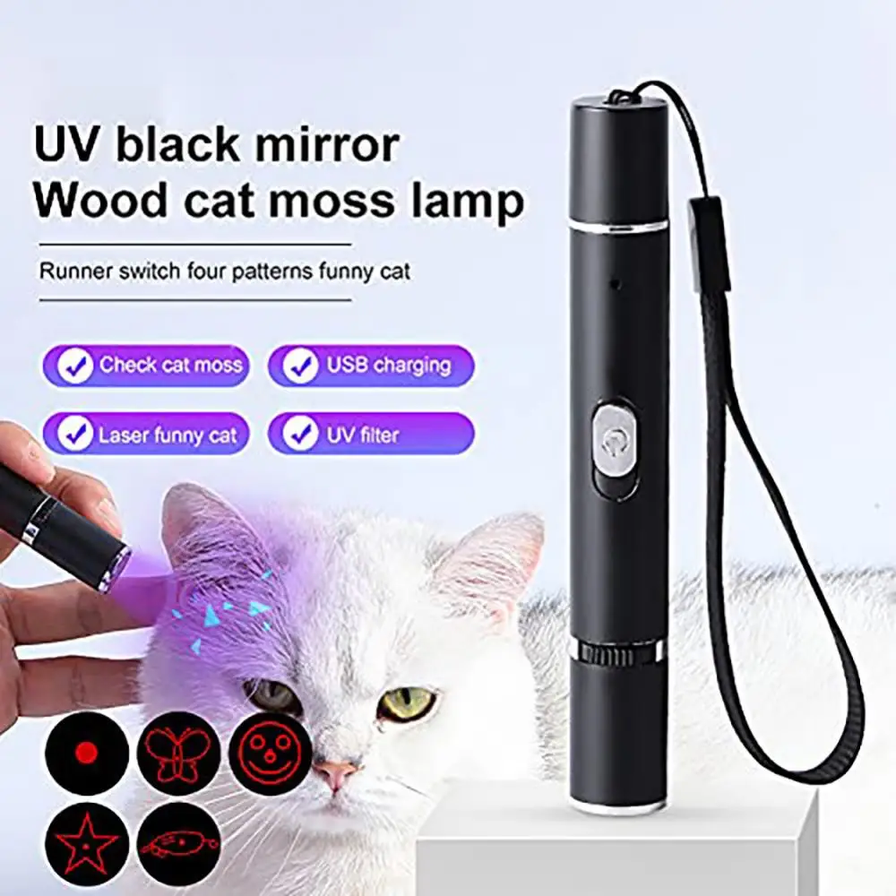 

Night Light Wood Style Camping Supplies Detection Lamp Cat Exercise Tool 29g Camping Equipment Purple Light Lamp Uv Detection