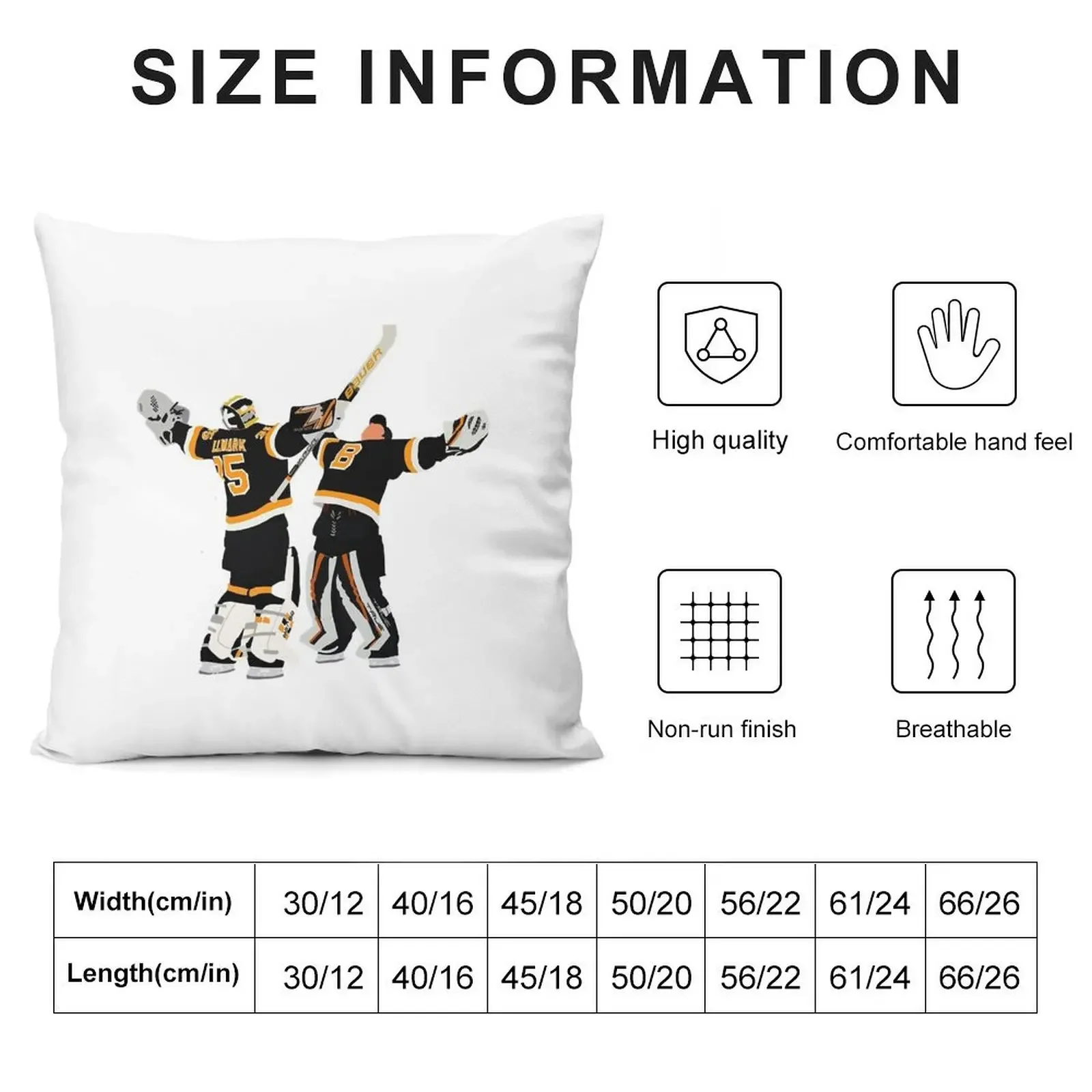 Джереми Сwayman и Linus Ullmark Calin Пледы Подушка Детские рождественские чехлы