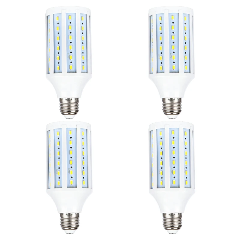 

Photography Light LED Corn Bulbs 4 PCS E27 20W For Photo Studio 110-240V 5500K White & Yellow Daylight Lamp Photography Lighting