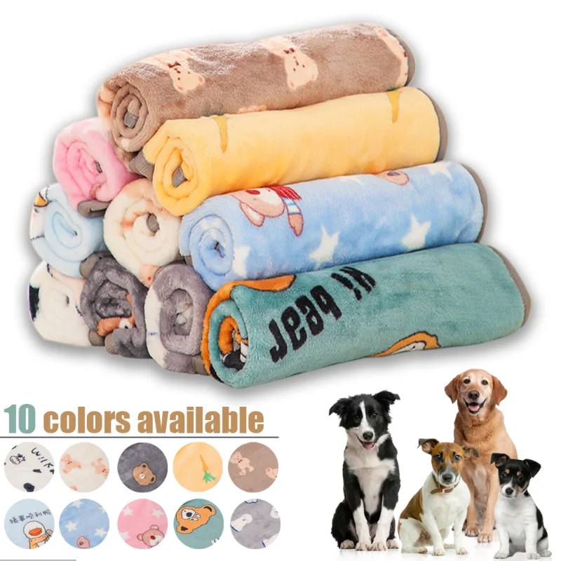 New Soft Pet Blanket Spring Warm Dog Bed Blanket Cute Pet Sheets Warm Mat Comfortable Cat Dog Pad Blanket 2023 Pet Accessories