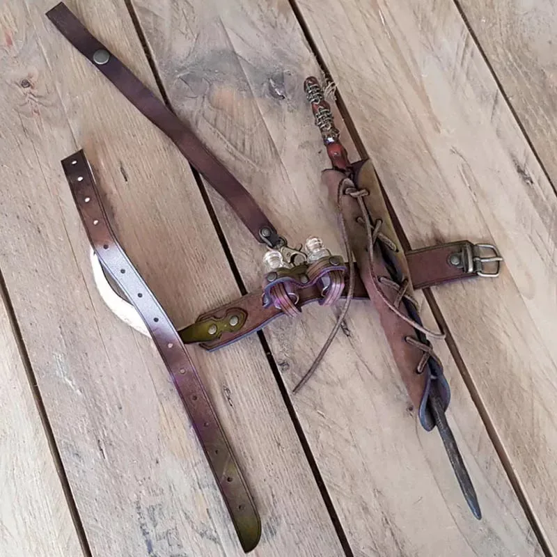 Бутылка с держателем для волшебных палочек