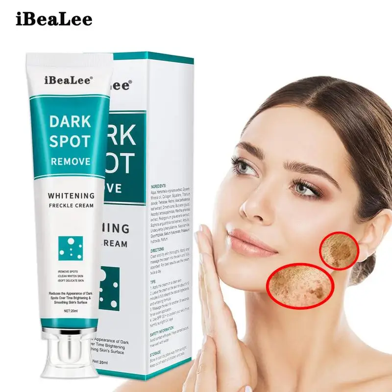 

Powerful Whitening Freckle Cream Removing Black Spots Melanin Freckle Anti-Aging Brighten Skin Shrink Pores Moisturizing Cream