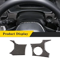 for honda civic 2022 soft carbon fiber car styling ignition switch button panel sticker car interior modification accessories