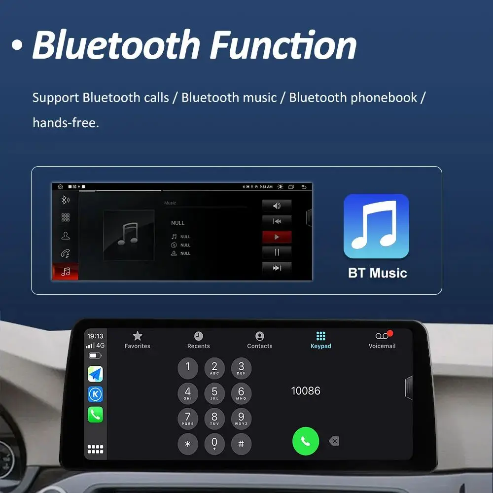 10 25-дюймовый для BMW 3/4 серии F30 F31 F32 F33 F34 F36 2013-2018 NBT EVO Система Android Автомобильный