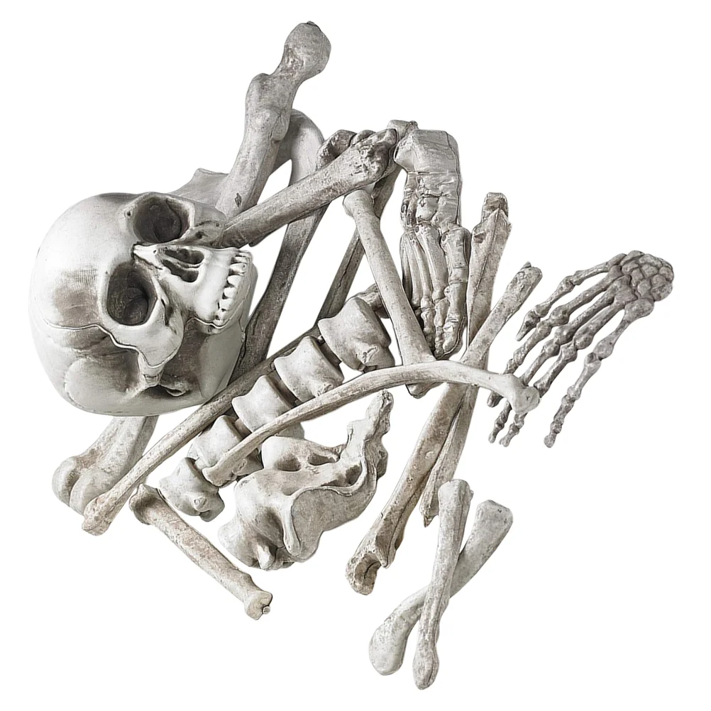 

Haunted House Bones Halloween Decor Human Body Humans Ornaments Plastic Decoration Fake for