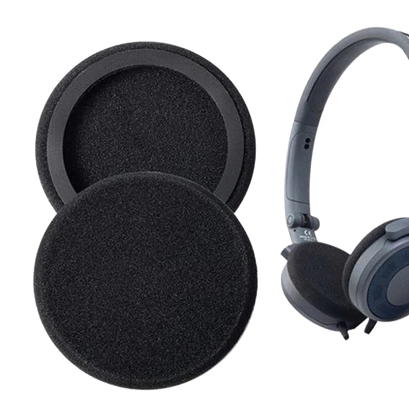 

2Pcs Soft Ear Pads Cushions, Foam Headset Replacement Sponge Covers Headphones