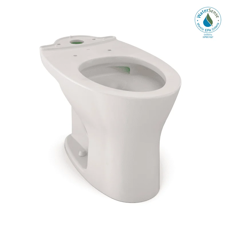 

Dual Flush Elongated Height Toilet Bowl with CEFIONTECT, Colonial White - CT746CUFG#11