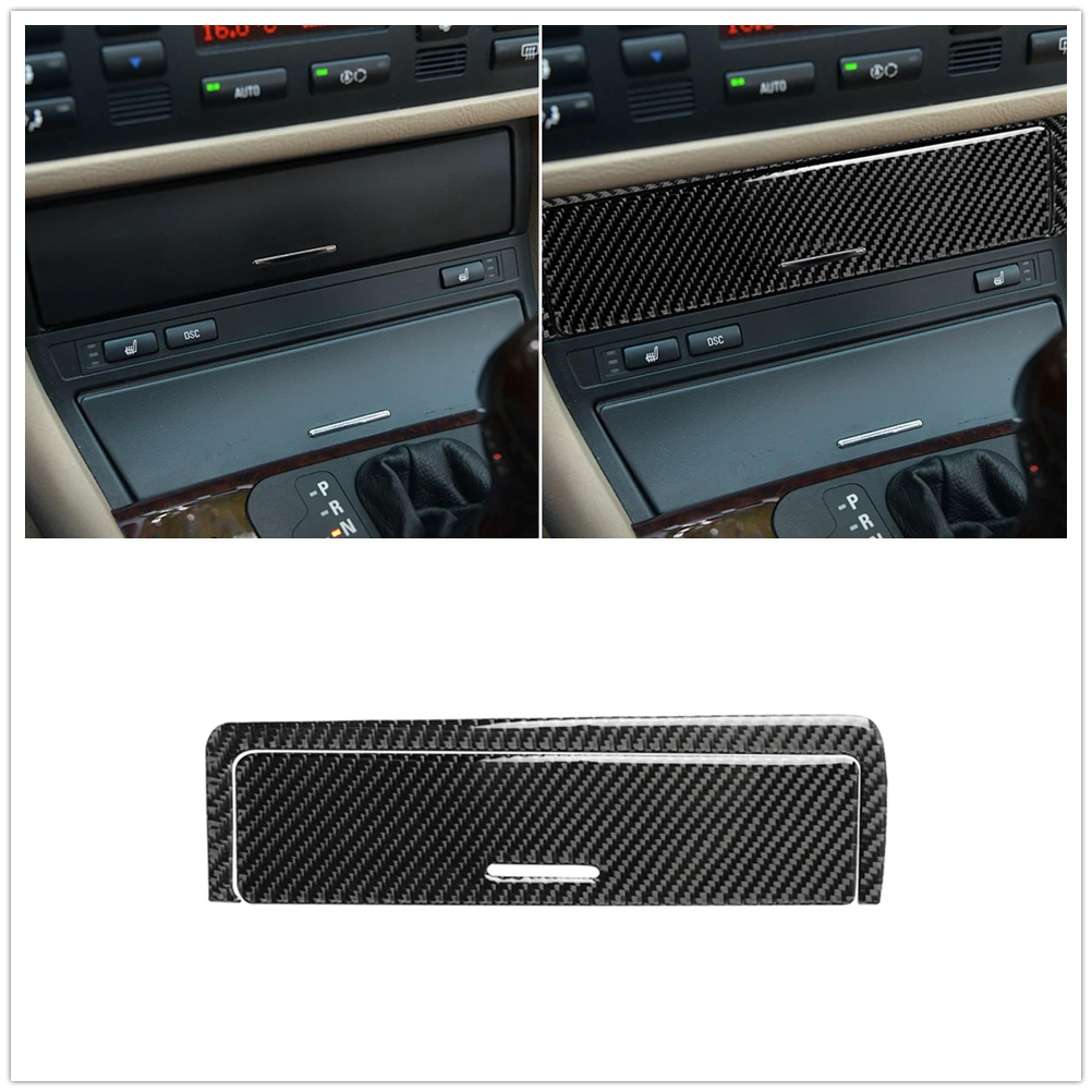 

Черная внутренняя наклейка из углеродного волокна для BMW 3 серии E46 1998-2005