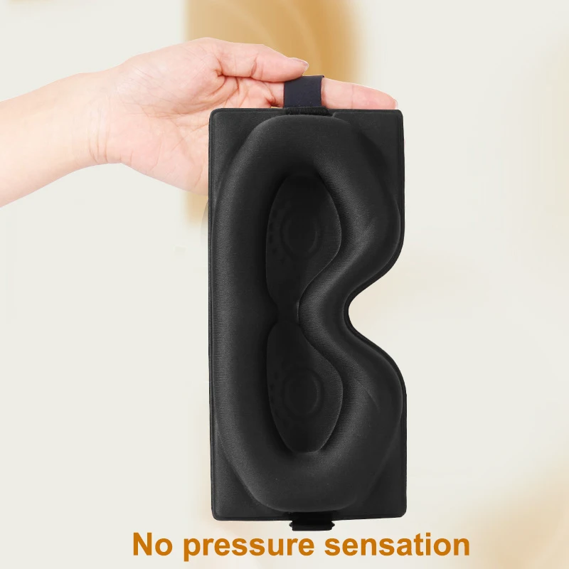 3d маска для сна с блокировкой света глаз мягкая путешествий тени век ночная