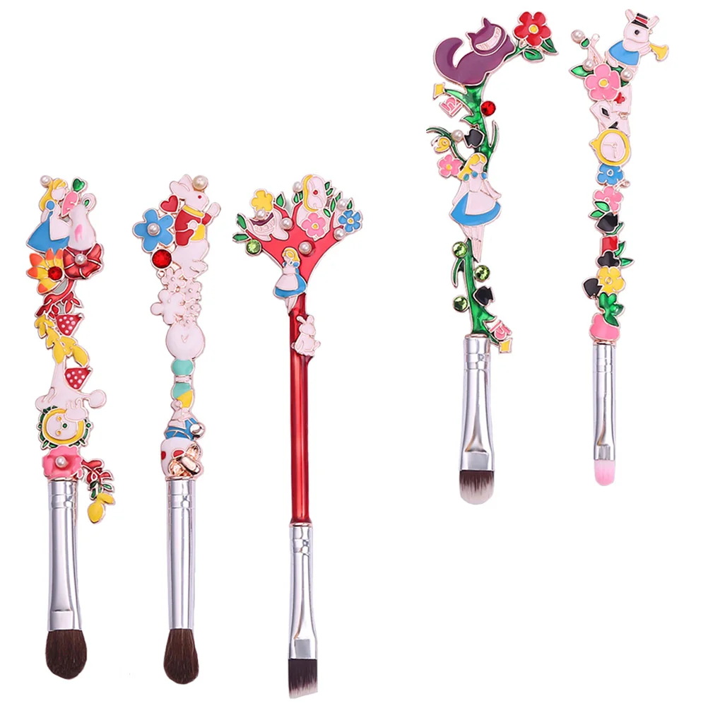 

Brush Makeup Girlsbrushes Fairycute Christmas Cartoon Beauty Eye Concealer Tool Set