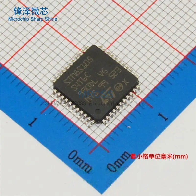

MCU 8-bit STM8S STM8 CISC 16KB Flash 3.3V/5V 44-Pin LQFP T/R - Tape and Reel STM8S105S4T6C