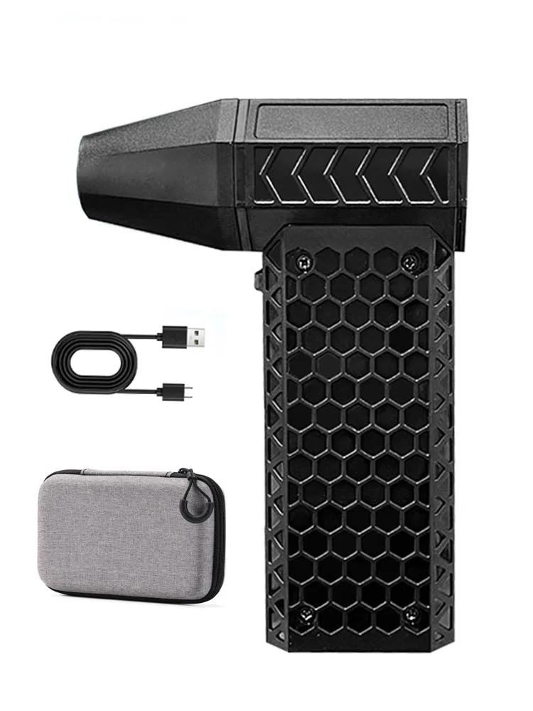 Мини турбоэлектрический вентилятор 130000 об/мин скорость ветра 52 м/с