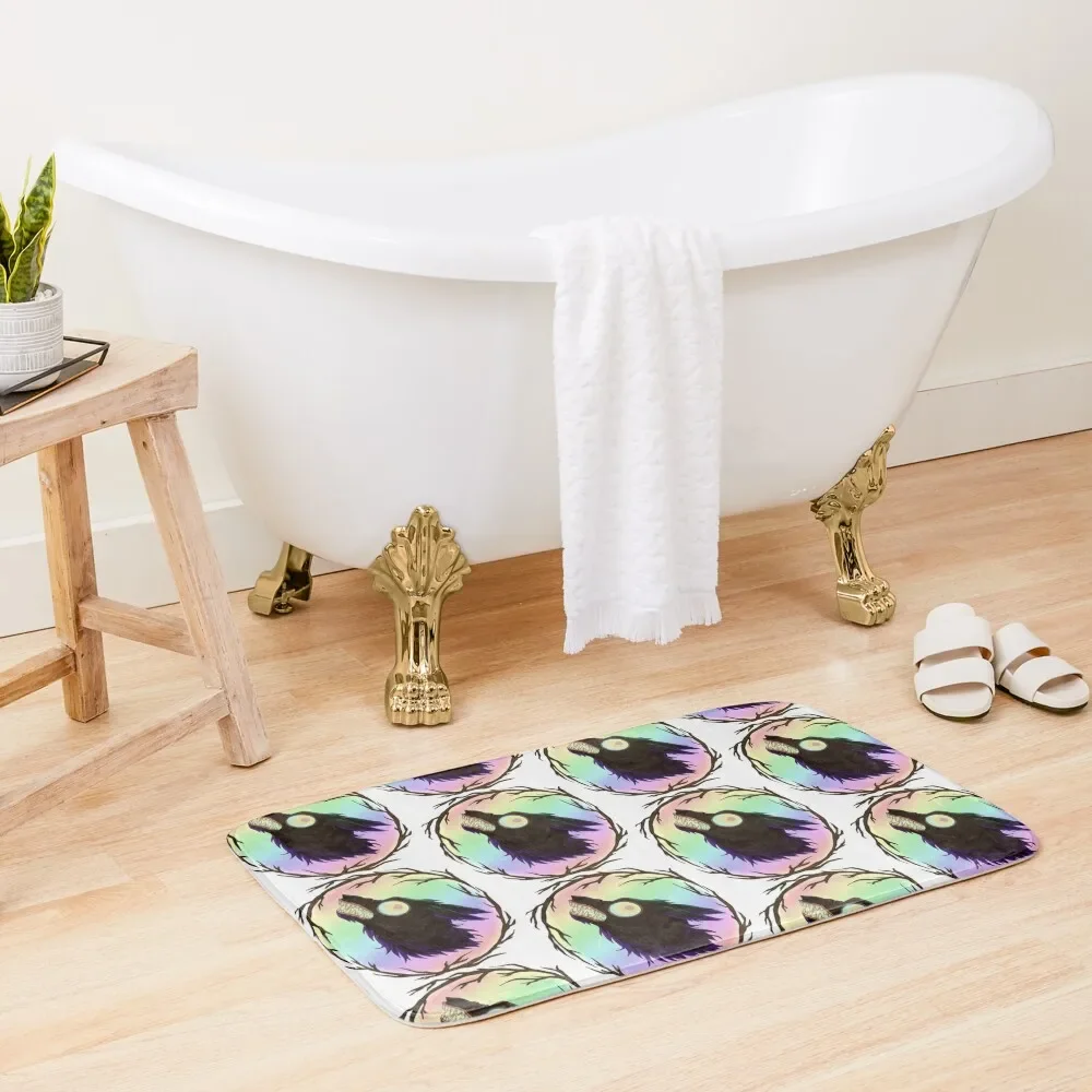 Коврик для ванной Beast Wolf-OTGW нескользящий моющийся кухонный Придверный коврик