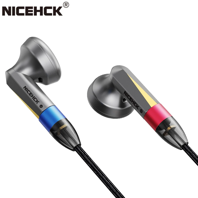 Ceny NICEHCK EBX21 Flagowy Zestaw Słuchawkowy CNC HIFI Metalowe Słuchawki 14.2mm Japonia LCP Membrana Dynamiczny Sterownik Zestaw Słuchawkowy DJ Wokal Odłącz