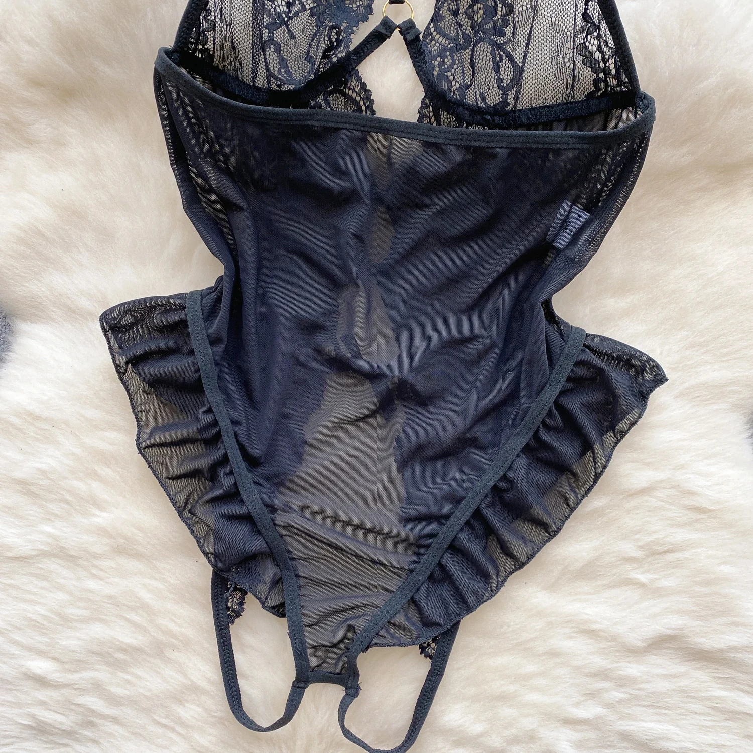 Прозрачный кружевной боди искусственный сексуальный клубный стиль бюстгальтер