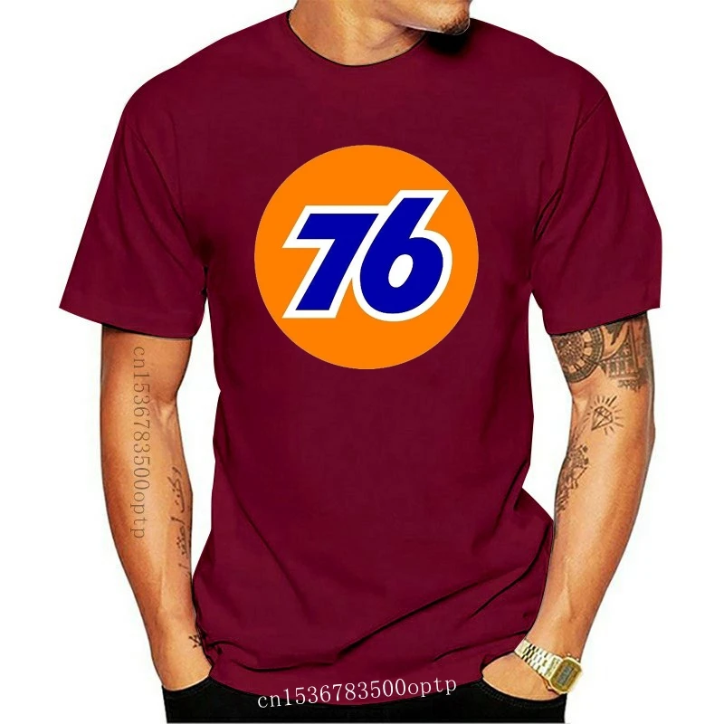 

New Retro Union 76 Petrol T-Shirt, gas station, oil, motorsport, car, auto black Cheap wholesale tees Summer Men'S fashion Tee