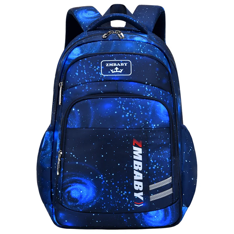 

Starry Sky Children's School Bag Lightweight Waterproof Student Backpack Large Capacity Cool Style Boys Book Bag