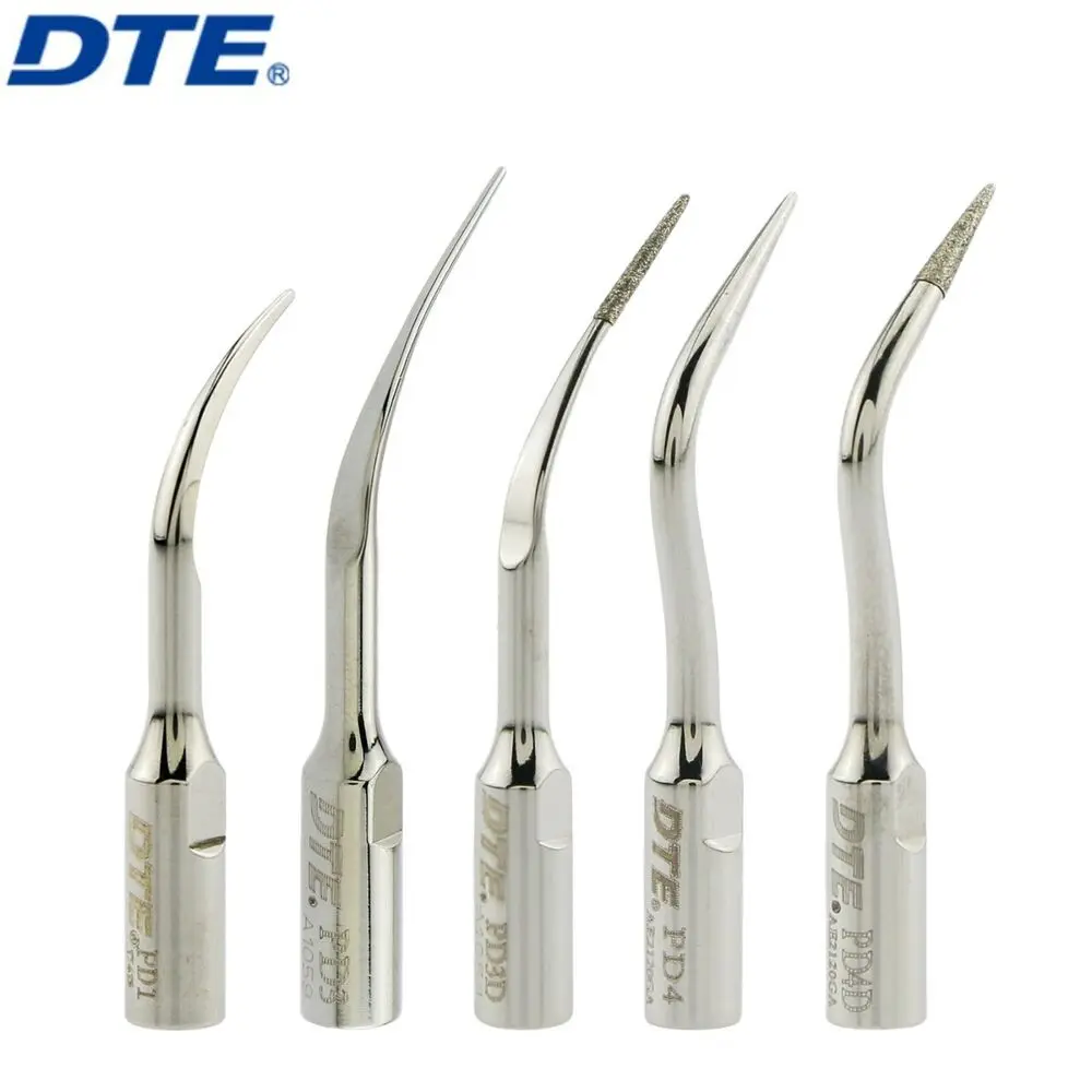 Woodpecker DTE Ultrasonic Scaler Scaling Periodontal Tips PD1 PD3 PD3D PD4 PD4D