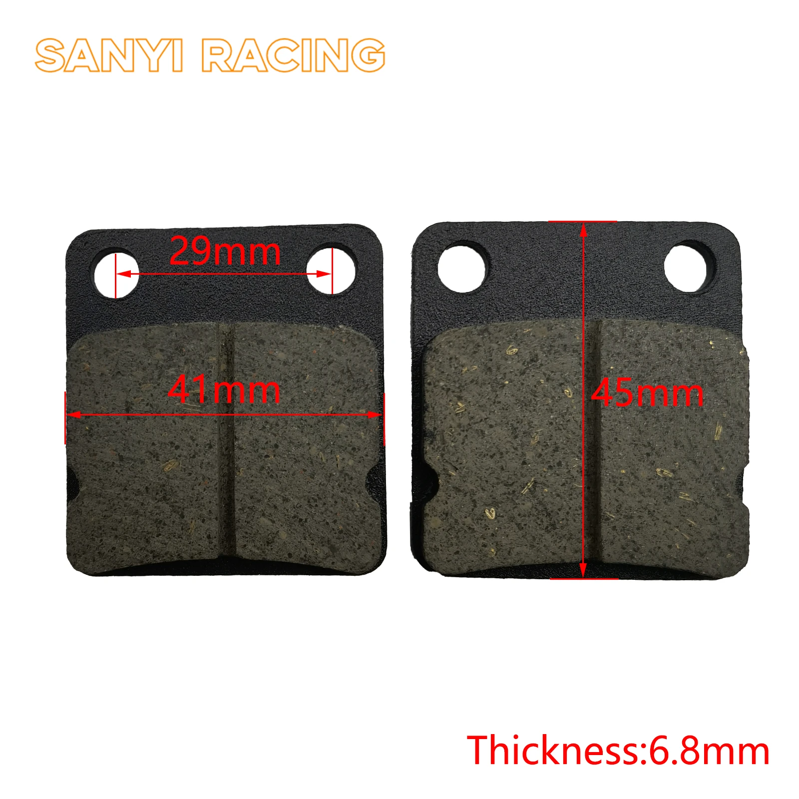 

Motorcycle Front Brake Pad For SUZUKI DF125 DR125 TS125 DF200 DR200 SX200 LT-F250 TS250 LT-A400 LT-F400 LT-A50 Motor Brake Disk