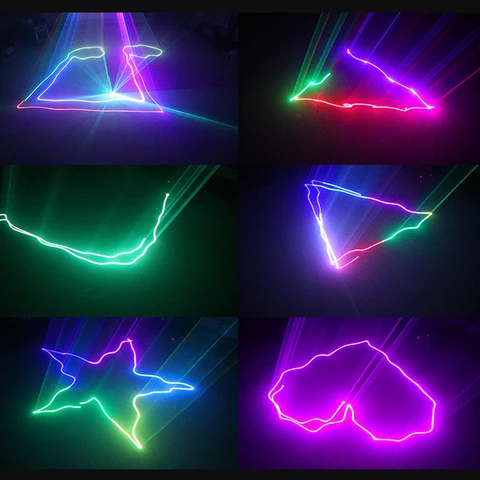 LINYEE RGB лазерный проектор для сцены 500 мВт