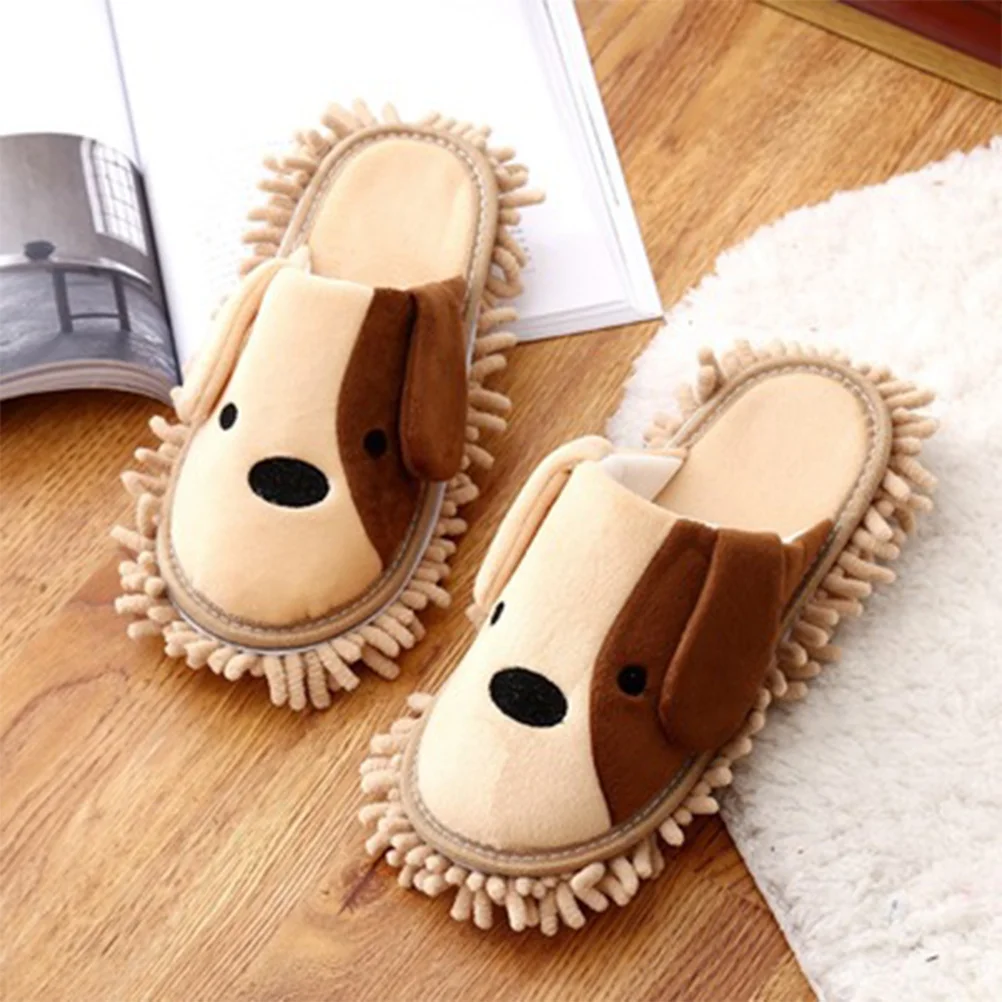 

Slippers Mop Floor Shoes Cleaning Slipper Microfiber Mopping Dusting House Lazy Duster Socks Foot Cover Detachable Dust Washable