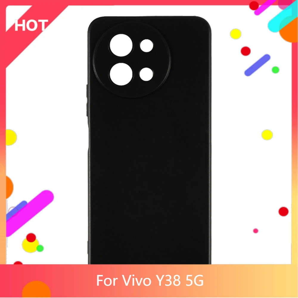 Y38 5G Matte чехол Cover для Vivo Y58 Мягкая силиконовая задняя накладка из ТПУ Y200i T3X Y200t China