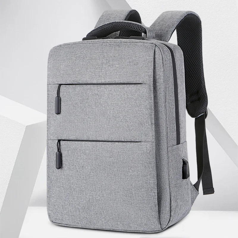 

Мужской рюкзак для ноутбука 15,6 дюйма, Серый Повседневный школьный рюкзак для студентов Университета для подростков