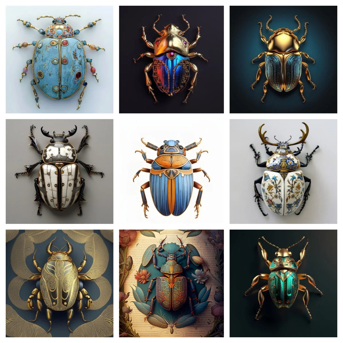 Забавный скарабей алмазный художественный набор для рисования механическая