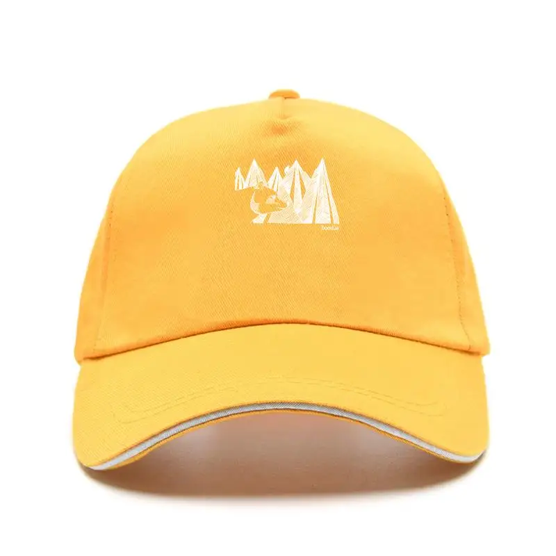 

Бейсболка Mountain bear мужская с изображением коричневого органического хлопка, экологически чистая Кепка с рисунком животного, иллюстрация му...